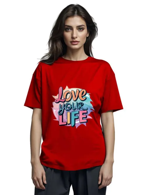 Love your life | Printed T-shirt